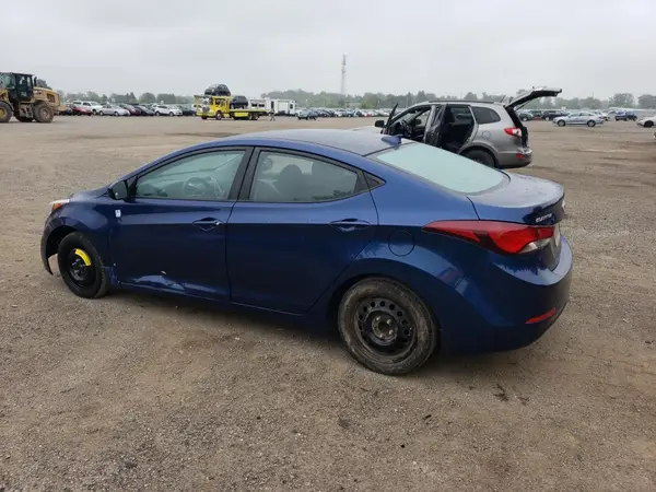 5NPDH4AE8GH787921 2016 HYUNDAI ELANTRA - Image 2