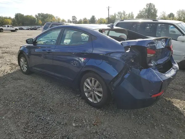 5NPDH4AE8GH789992 2016 HYUNDAI ELANTRA - Image 2