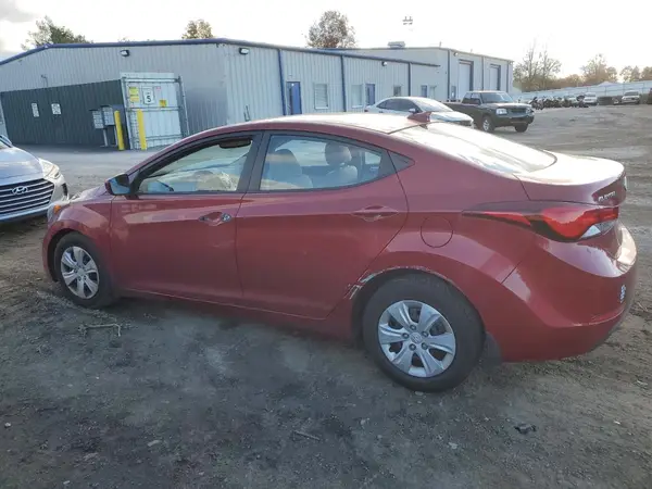 5NPDH4AE8GH792746 2016 HYUNDAI ELANTRA - Image 2