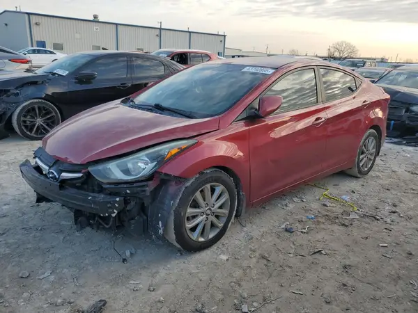5NPDH4AE9GH655038 2016 HYUNDAI ELANTRA - Image 1