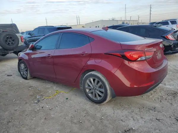 5NPDH4AE9GH655038 2016 HYUNDAI ELANTRA - Image 2