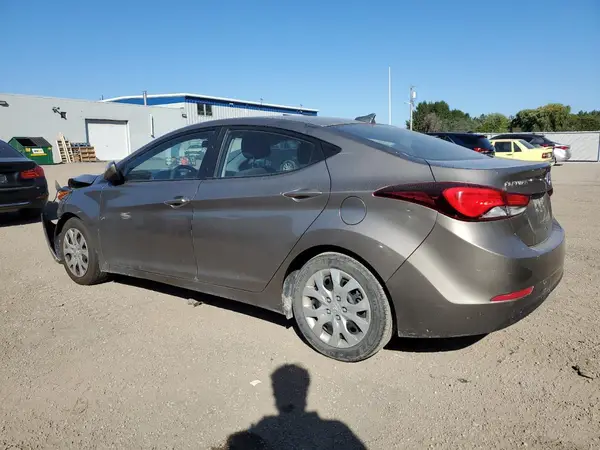 5NPDH4AE9GH660367 2016 HYUNDAI ELANTRA - Image 2