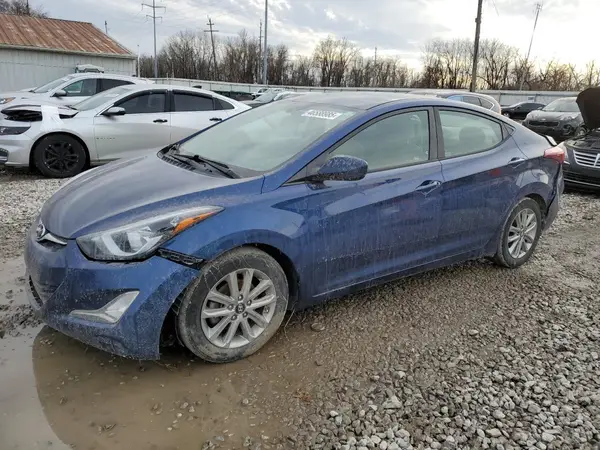 5NPDH4AE9GH671109 2016 HYUNDAI ELANTRA - Image 1