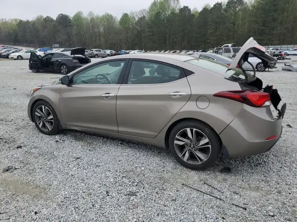 5NPDH4AE9GH672051 2016 HYUNDAI ELANTRA - Image 2