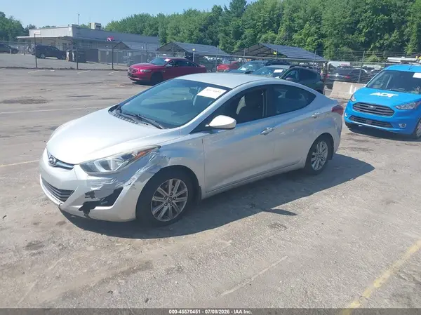 5NPDH4AE9GH682708 2016 HYUNDAI ELANTRA - Image 2