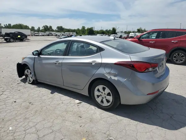 5NPDH4AE9GH686371 2016 HYUNDAI ELANTRA - Image 2