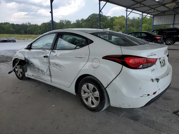 5NPDH4AE9GH691876 2016 HYUNDAI ELANTRA - Image 2
