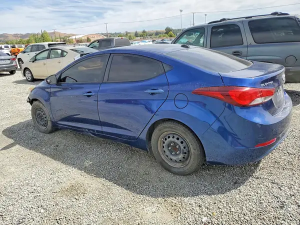 5NPDH4AE9GH696009 2016 HYUNDAI ELANTRA - Image 2