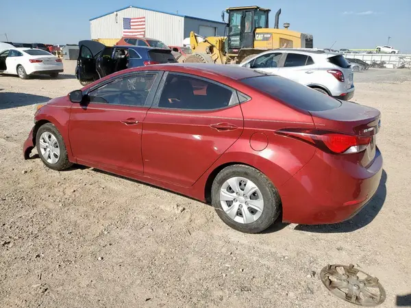 5NPDH4AE9GH698603 2016 HYUNDAI ELANTRA - Image 2
