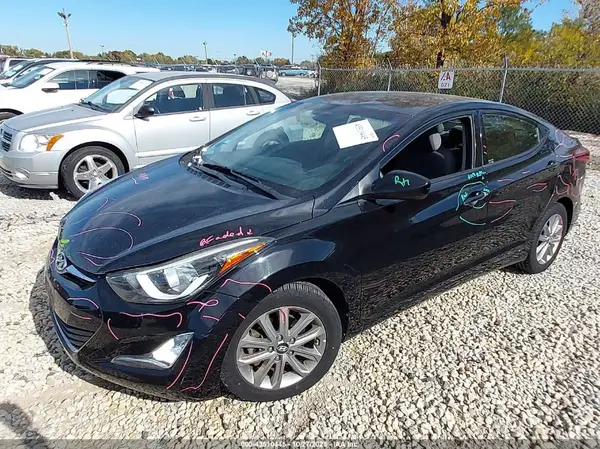 5NPDH4AE9GH698939 2016 HYUNDAI ELANTRA - Image 2