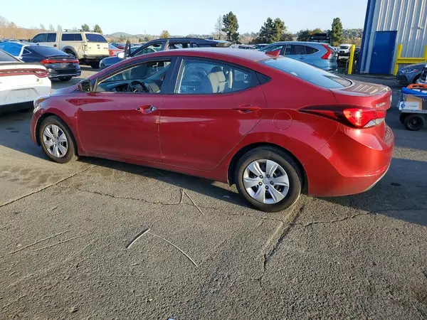 5NPDH4AE9GH708420 2016 HYUNDAI ELANTRA - Image 2