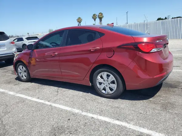 5NPDH4AE9GH710023 2016 HYUNDAI ELANTRA - Image 2