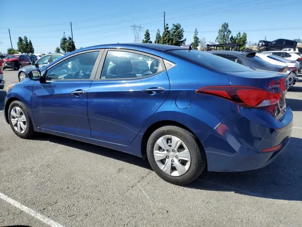 5NPDH4AE9GH710765 2016 HYUNDAI ELANTRA - Image 2