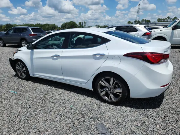 5NPDH4AE9GH721166 2016 HYUNDAI ELANTRA - Image 2