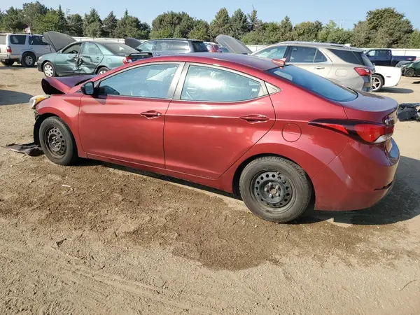 5NPDH4AE9GH730496 2016 HYUNDAI ELANTRA - Image 2