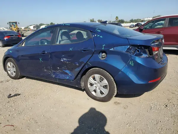 5NPDH4AE9GH733544 2016 HYUNDAI ELANTRA - Image 2