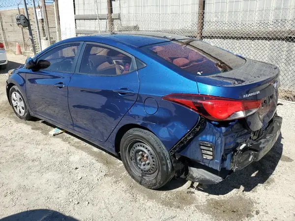 5NPDH4AE9GH751011 2016 HYUNDAI ELANTRA - Image 2