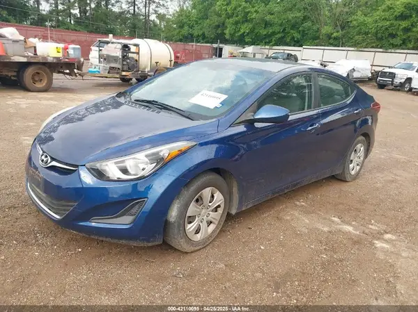 5NPDH4AE9GH751316 2016 HYUNDAI ELANTRA - Image 2