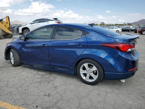 5NPDH4AE9GH787278 2016 HYUNDAI ELANTRA - Image 2