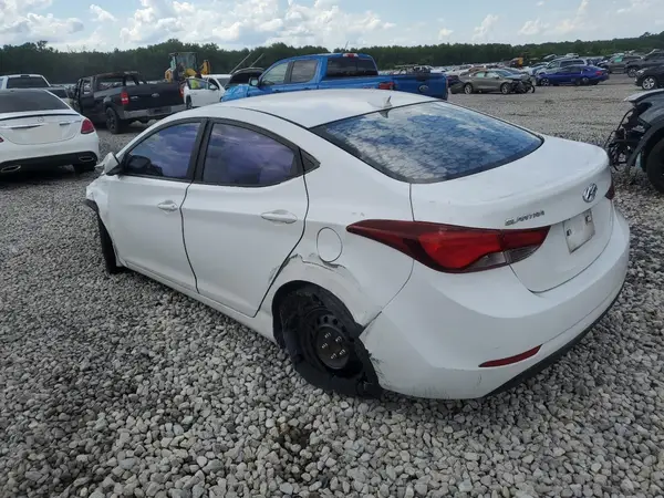 5NPDH4AE9GH787555 2016 HYUNDAI ELANTRA - Image 2
