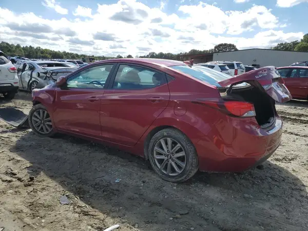 5NPDH4AEXGH652715 2016 HYUNDAI ELANTRA - Image 2