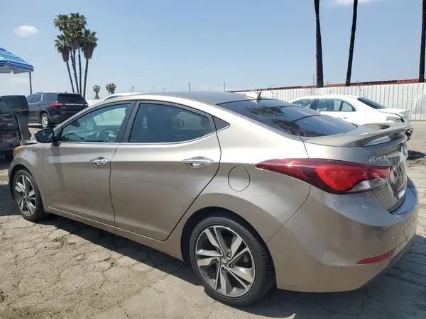 5NPDH4AEXGH655162 2016 HYUNDAI ELANTRA - Image 2