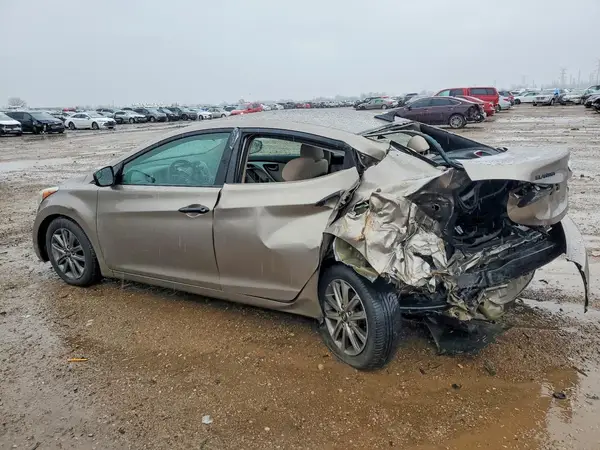 5NPDH4AEXGH655176 2016 HYUNDAI ELANTRA - Image 2