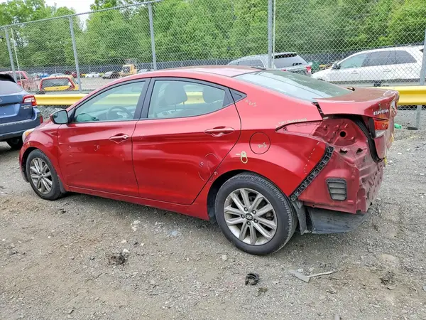 5NPDH4AEXGH656618 2016 HYUNDAI ELANTRA - Image 2