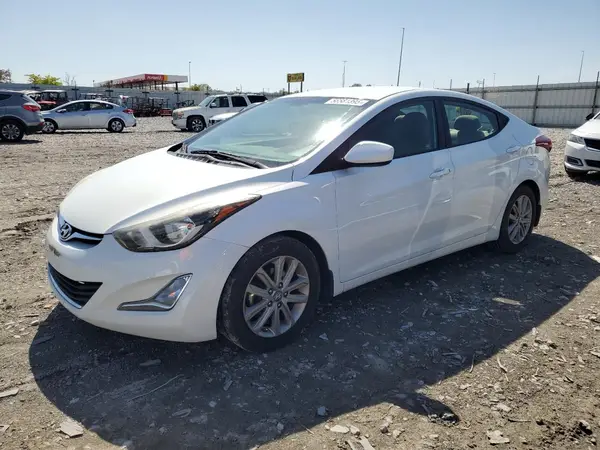 5NPDH4AEXGH657798 2016 HYUNDAI ELANTRA - Image 1