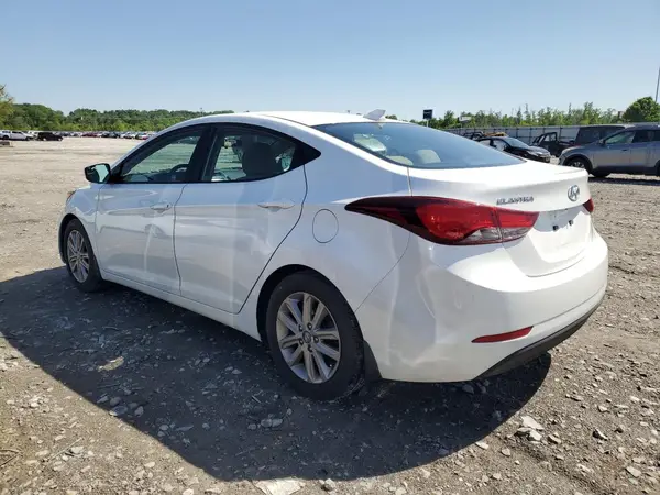 5NPDH4AEXGH657798 2016 HYUNDAI ELANTRA - Image 2