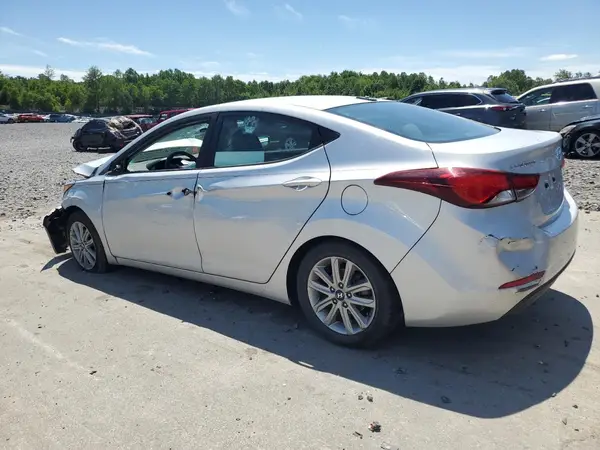 5NPDH4AEXGH659633 2016 HYUNDAI ELANTRA - Image 2