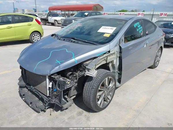 5NPDH4AEXGH662225 2016 HYUNDAI ELANTRA - Image 2