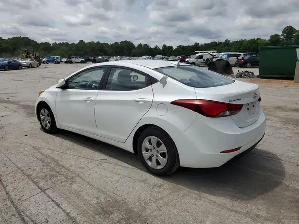 5NPDH4AEXGH663343 2016 HYUNDAI ELANTRA - Image 2