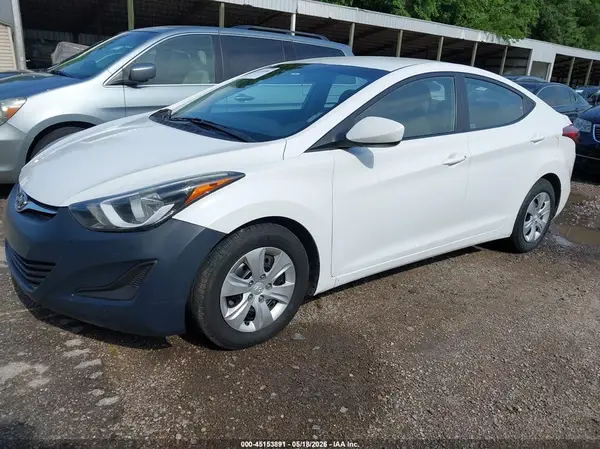 5NPDH4AEXGH667313 2016 HYUNDAI ELANTRA - Image 2