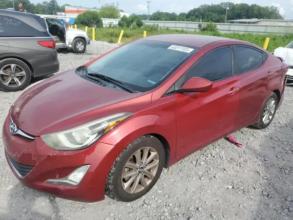 5NPDH4AEXGH668705 2016 HYUNDAI ELANTRA - Image 1