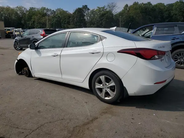 5NPDH4AEXGH670082 2016 HYUNDAI ELANTRA - Image 2