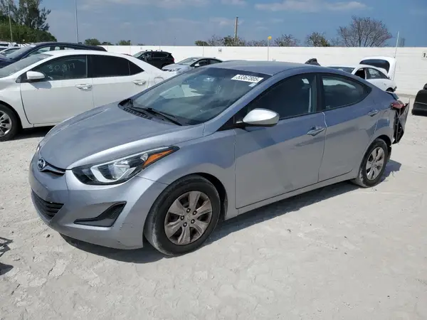 5NPDH4AEXGH681132 2016 HYUNDAI ELANTRA - Image 1