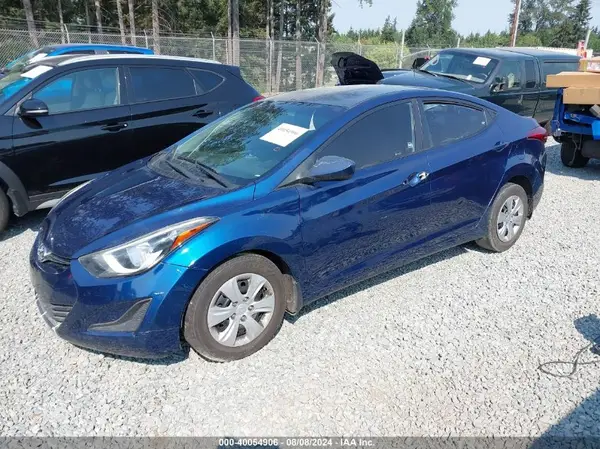 5NPDH4AEXGH682930 2016 HYUNDAI ELANTRA - Image 2