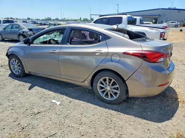 5NPDH4AEXGH686282 2016 HYUNDAI ELANTRA - Image 2