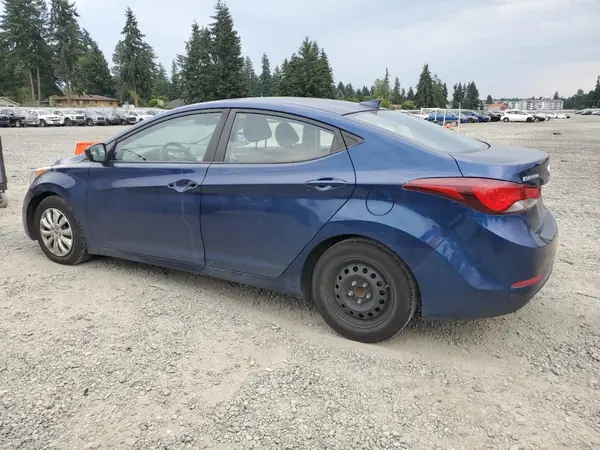 5NPDH4AEXGH694057 2016 HYUNDAI ELANTRA - Image 2