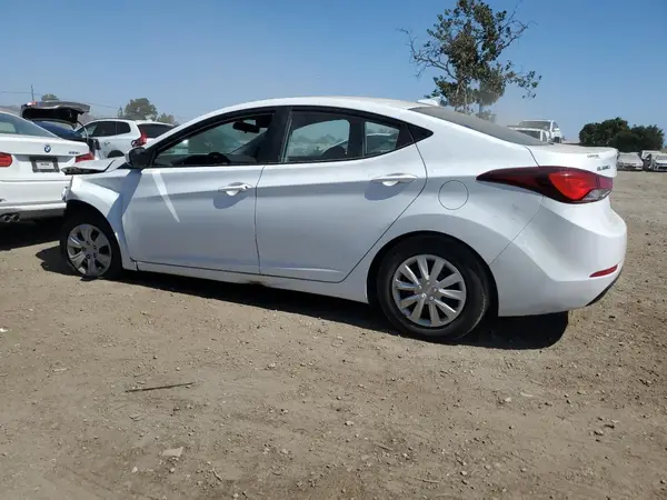 5NPDH4AEXGH694849 2016 HYUNDAI ELANTRA - Image 2