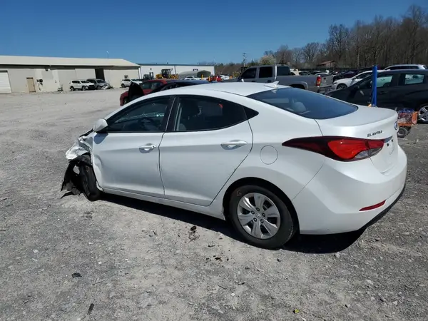 5NPDH4AEXGH698254 2016 HYUNDAI ELANTRA - Image 2