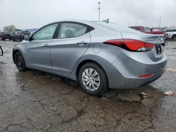 5NPDH4AEXGH698965 2016 HYUNDAI ELANTRA - Image 2