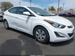 5NPDH4AEXGH699081 2016 HYUNDAI ELANTRA