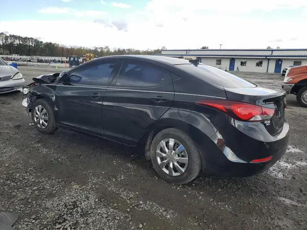 5NPDH4AEXGH699730 2016 HYUNDAI ELANTRA - Image 2