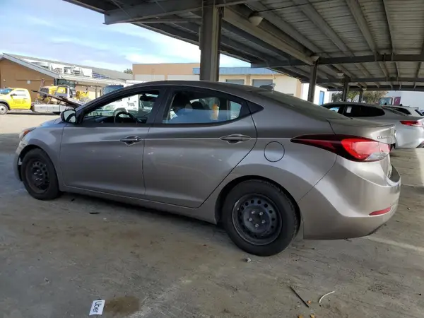 5NPDH4AEXGH702769 2016 HYUNDAI ELANTRA - Image 2