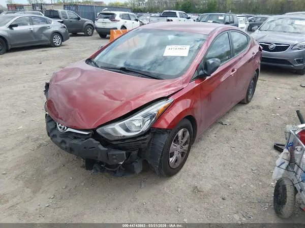 5NPDH4AEXGH705753 2016 HYUNDAI ELANTRA - Image 2