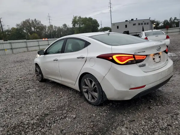 5NPDH4AEXGH716624 2016 HYUNDAI ELANTRA - Image 2