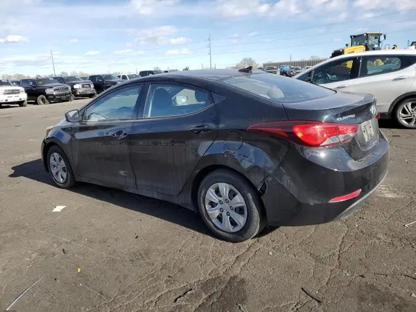 5NPDH4AEXGH718079 2016 HYUNDAI ELANTRA - Image 2