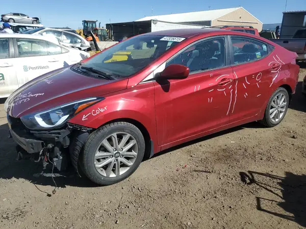 5NPDH4AEXGH718311 2016 HYUNDAI ELANTRA - Image 1